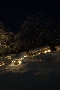 Scorcio ricoperto di neve